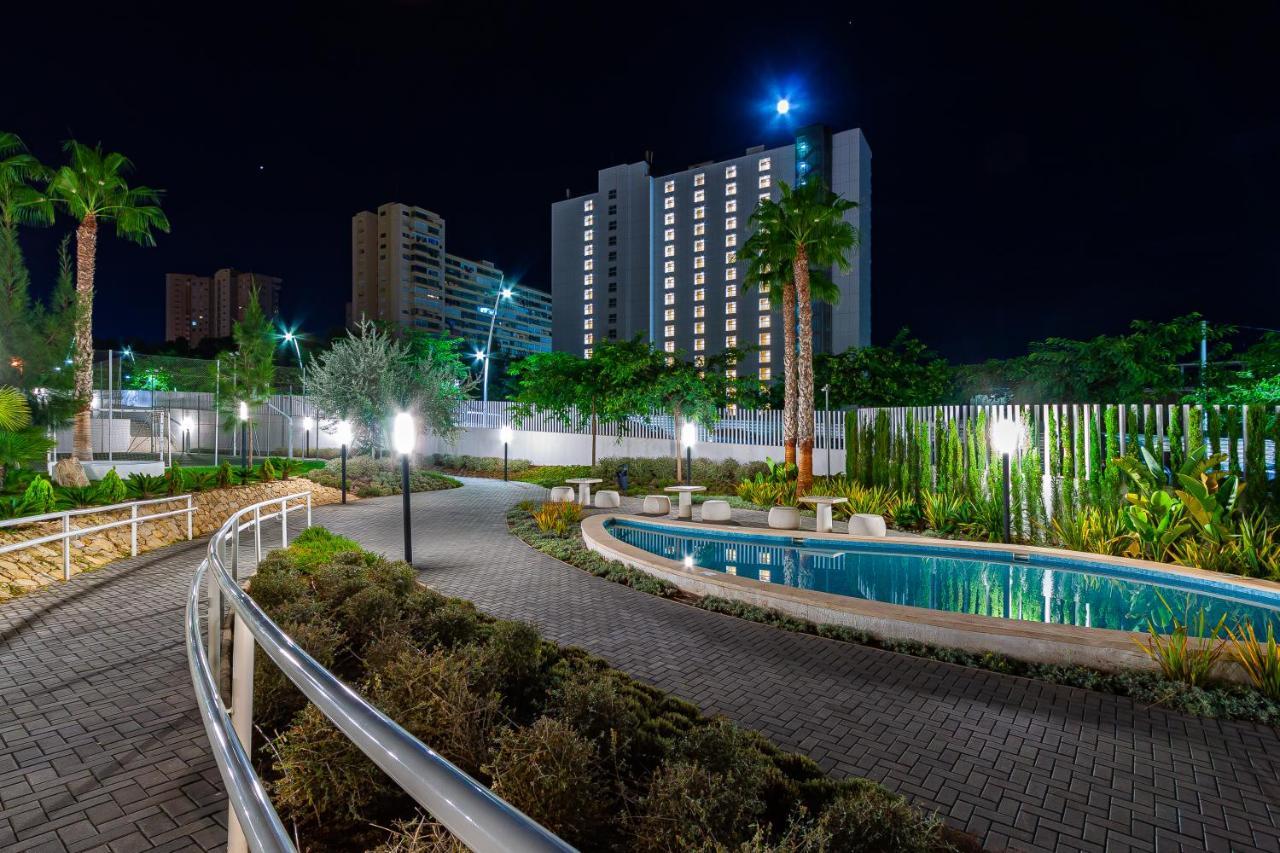 Sunset Waves Sea View Apartments 베니돔 외부 사진